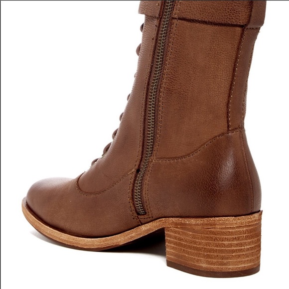 NWT Kork-Ease Mona Lace-Up Combat Boot Shoes - Picture 5 of 9